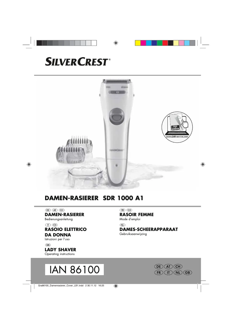 Page 1 de la notice Manuel utilisateur SilverCrest SBT 3.6 B1