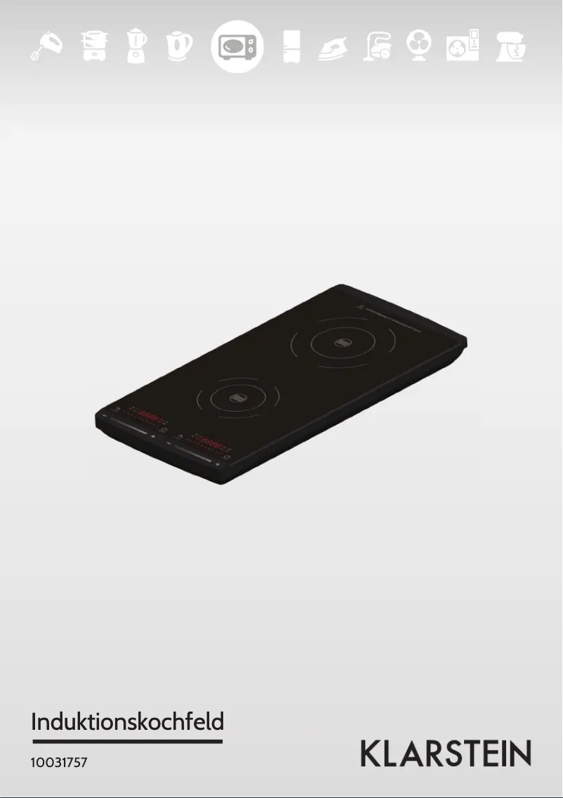 Page 1 de la notice Manuel utilisateur Klarstein 10031757