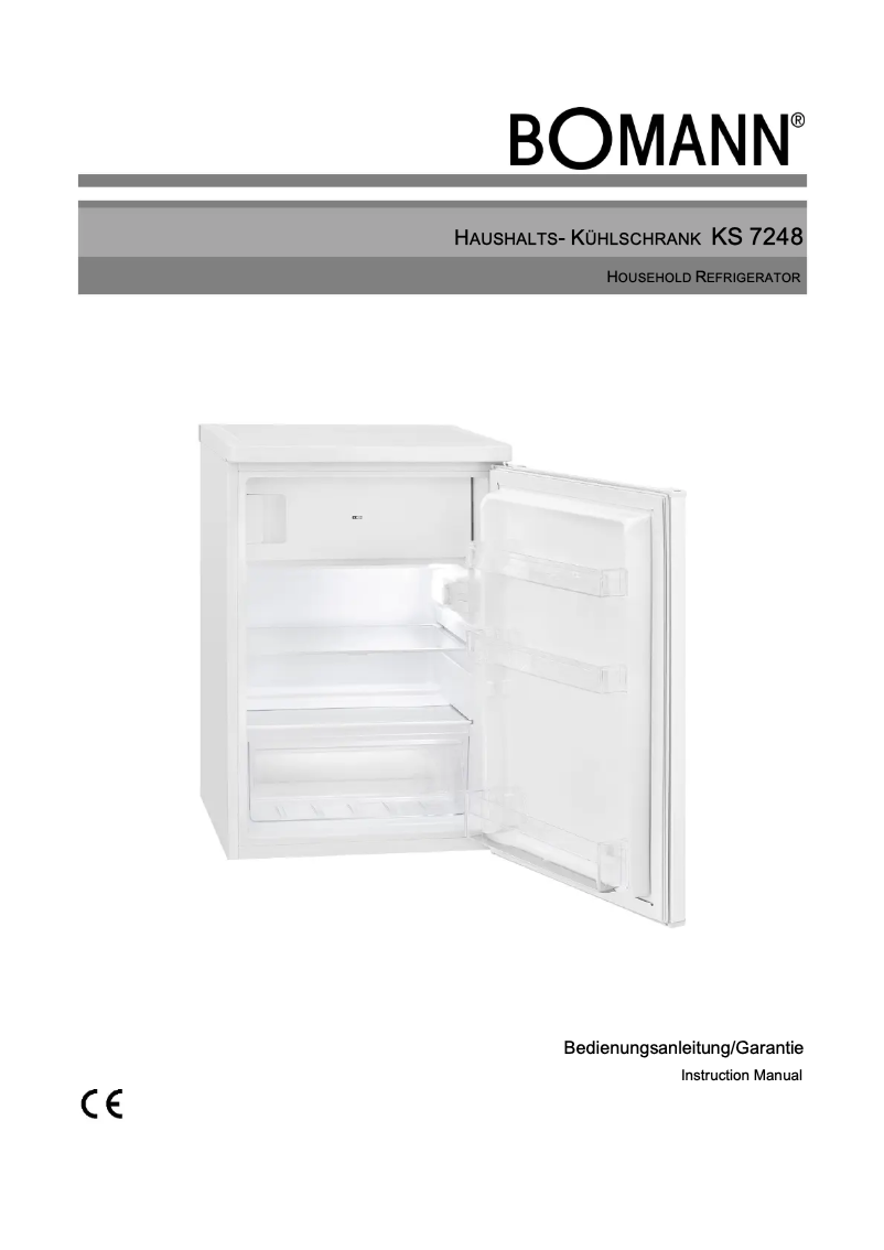 Image de la première page du manuel de l'appareil KS 7248