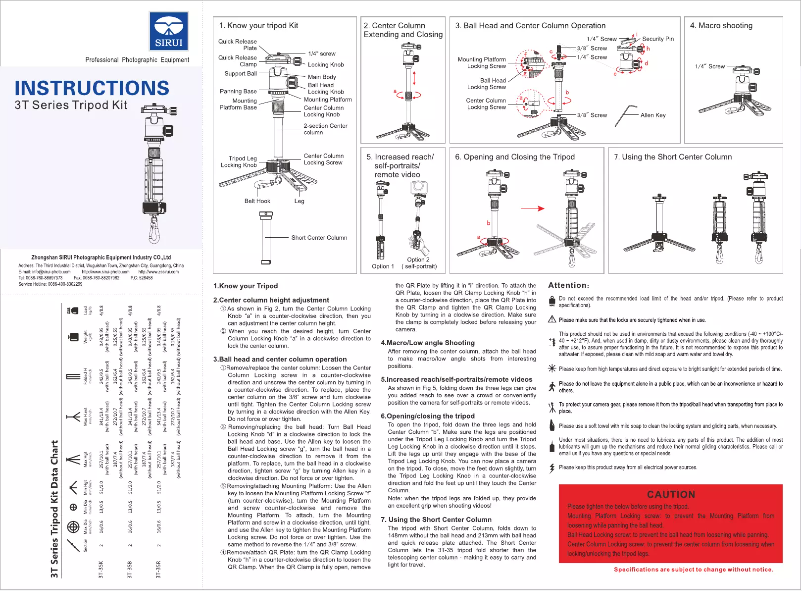 Image de la première page du manuel de l'appareil TableTop 3T-35K