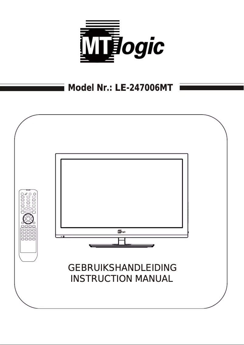 Page 1 de la notice Manuel utilisateur MT Logic LE-247006MT