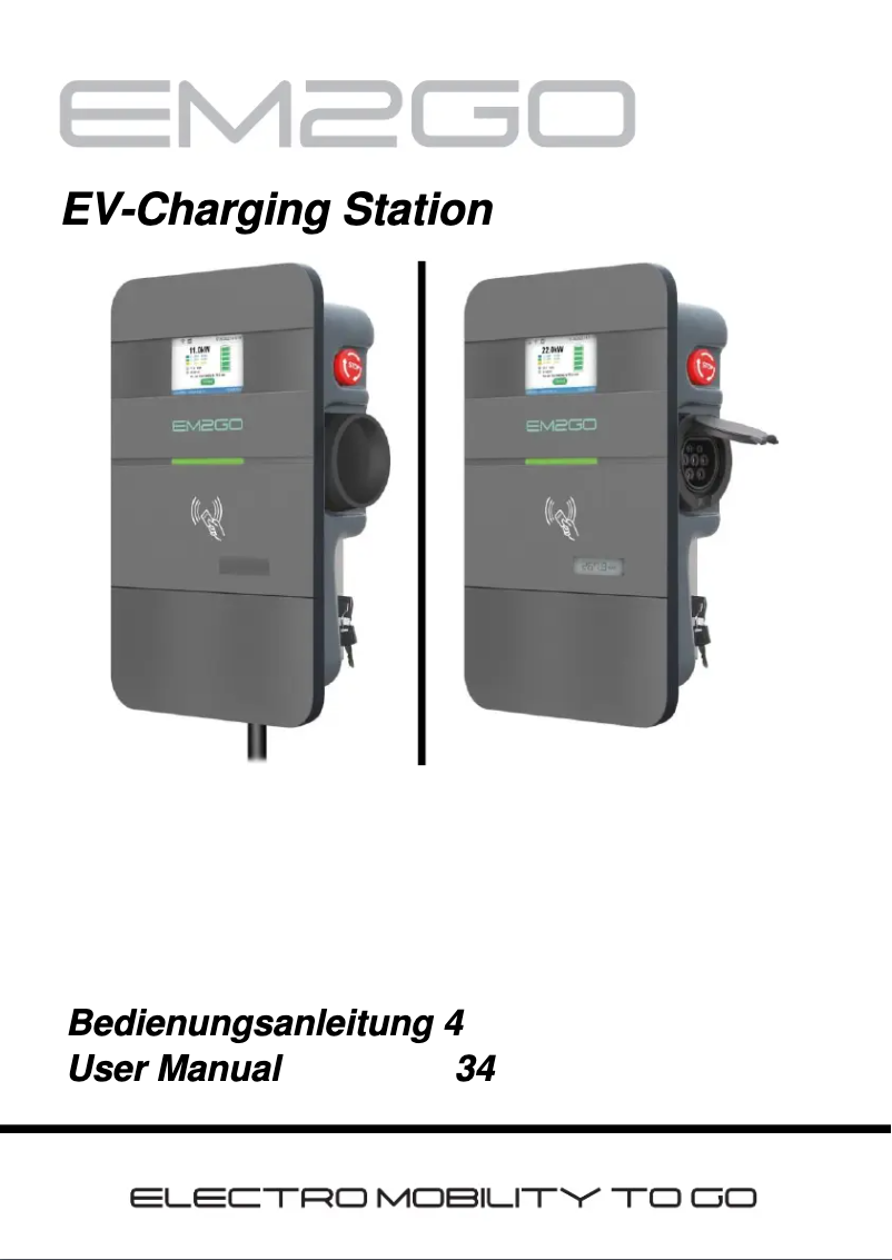 Image de la première page du manuel de l'appareil EMN011AC1BAB