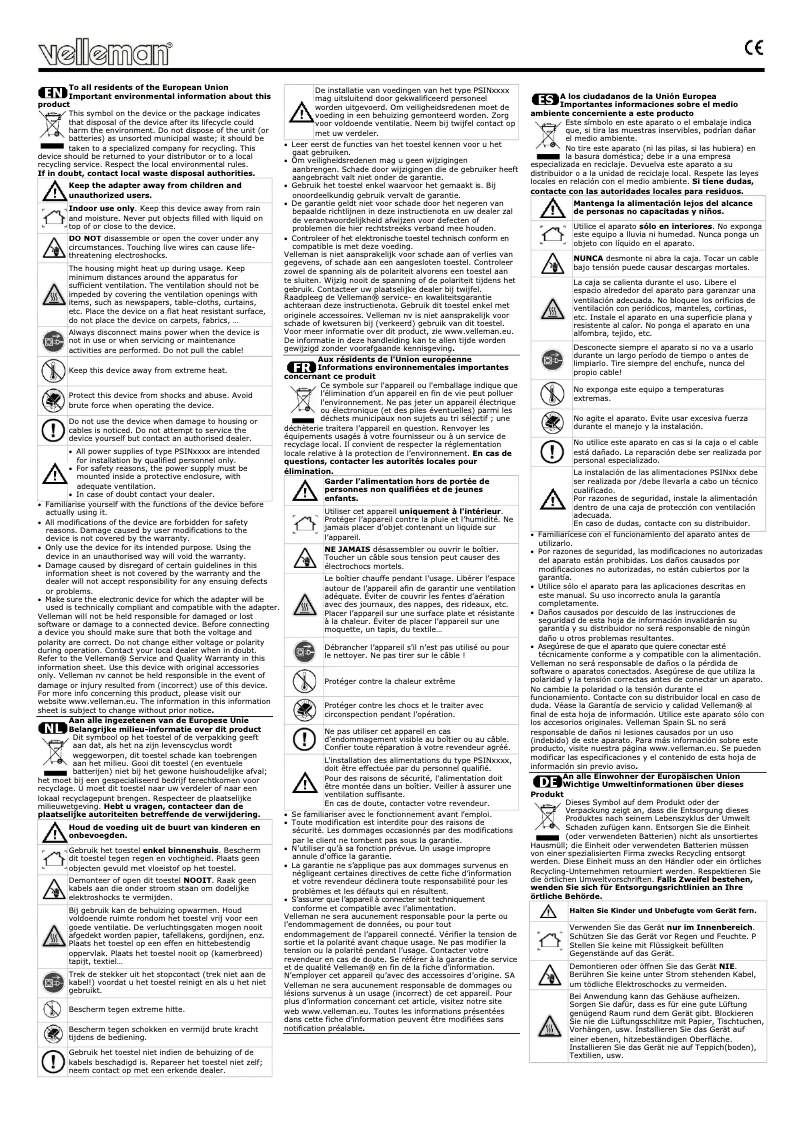 Page n°1 - Fiche technique Mean Well NDR-240-24