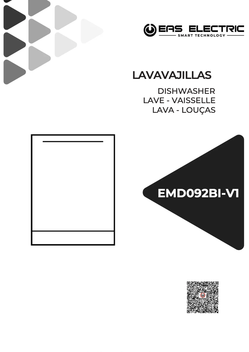 Page 1 de la notice Manuel utilisateur EAS Electric EMD092BI-V1