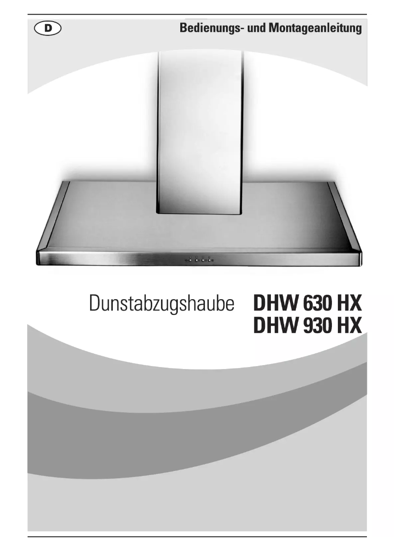 Page n°1 - Manuel utilisateur Domatix DHW 930 HX