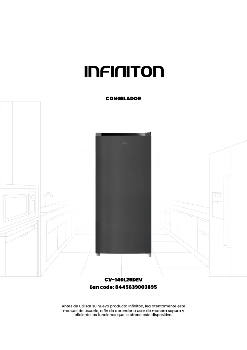 Page n°1 - Manuel utilisateur Infiniton CV-140L25DEV