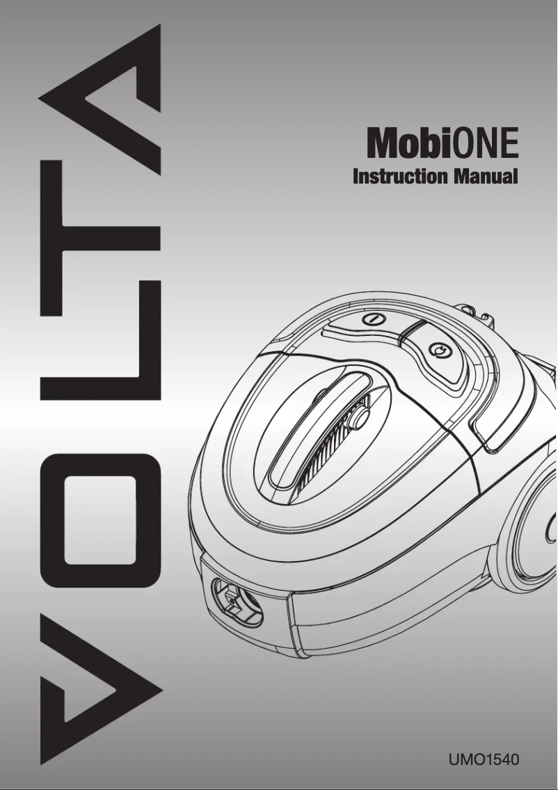 Imagen de la primera página del manual del dispositivo MobiONE UMO1540