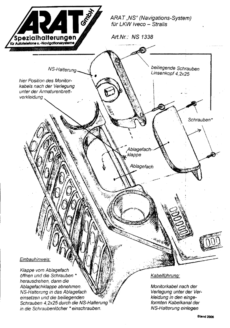 Image de la première page du manuel de l'appareil NS1338
