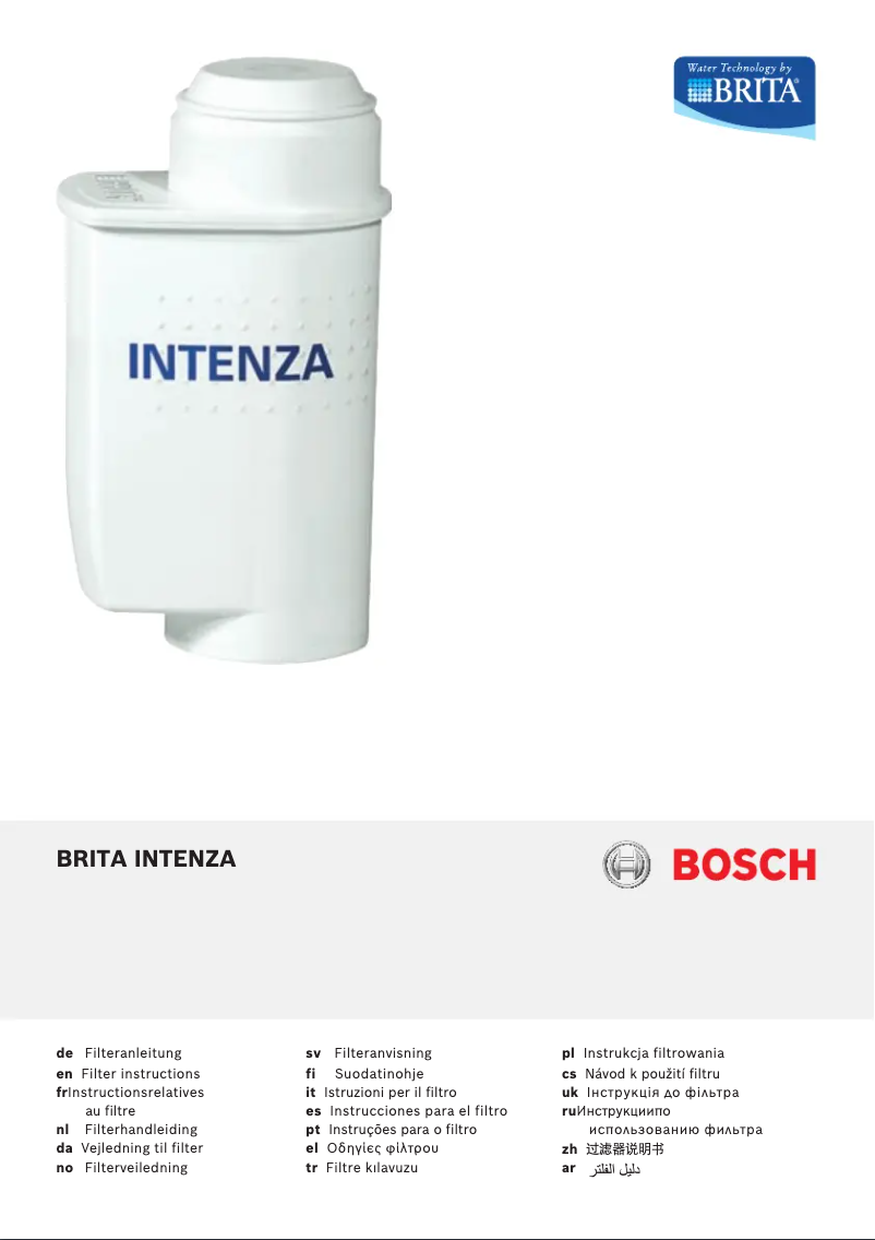 Page 1 de la notice Manuel utilisateur Bosch TES80751DE