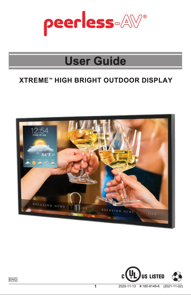 Image de la première page du manuel de l'appareil Xtreme XHB553-EUK