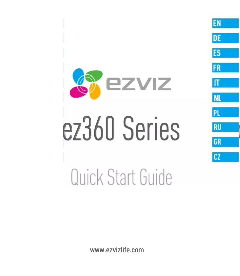 Page 1 de la notice Manuel utilisateur EZVIZ C6C 1080p