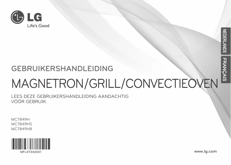 Page n°1 - Manuel utilisateur LG MC7849H