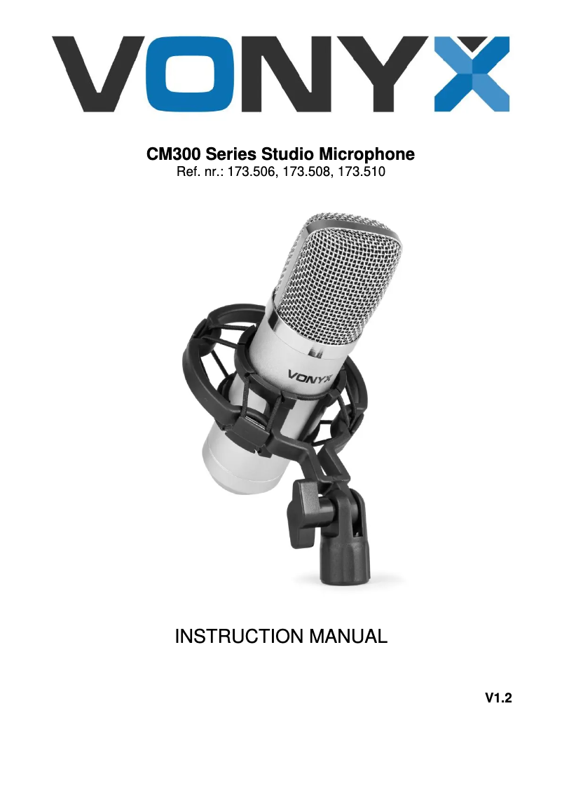 Imagen de la primera página del manual del dispositivo CM300B