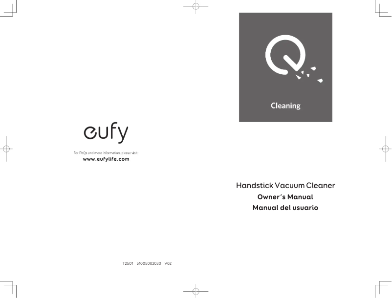 Image de la première page du manuel de l'appareil HomeVac S11 Reach