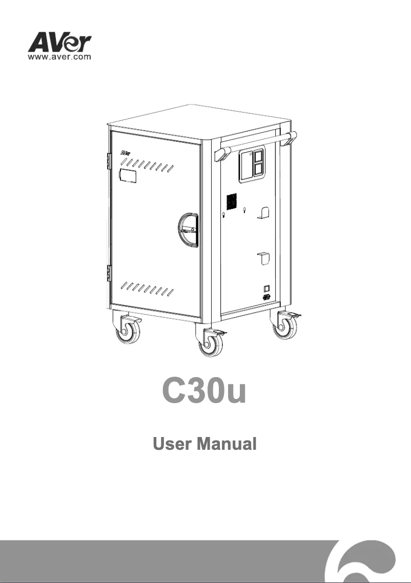 Image de la première page du manuel de l'appareil C30u