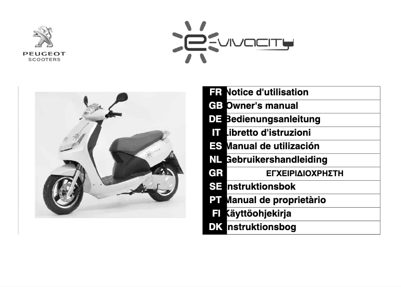 Imagen de la primera página del manual del dispositivo e-Vivacity