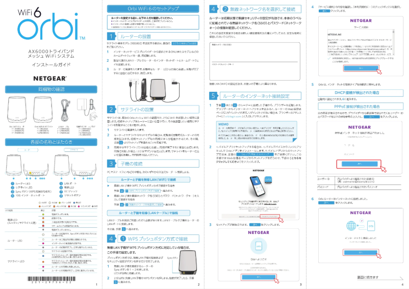 Image de la première page du manuel de l'appareil Orbi RBK863SB