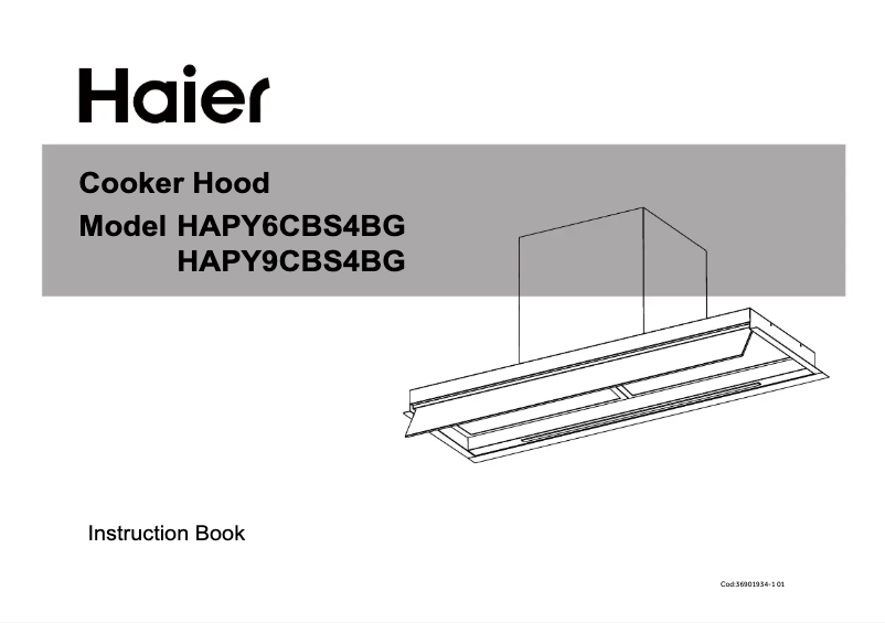 Page n°1 - Mode d'emploi Haier HAPY9CBS4BG