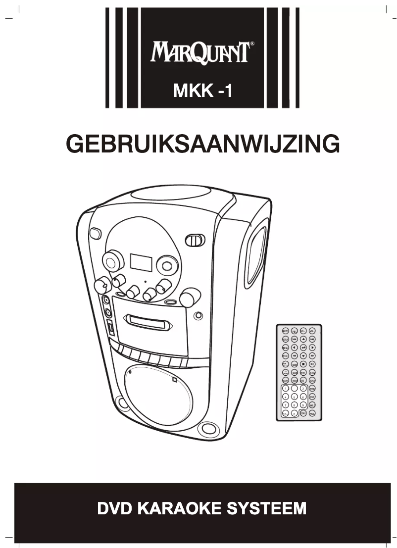 Página 1 del manual Manual de usuario Marquant MKK-1