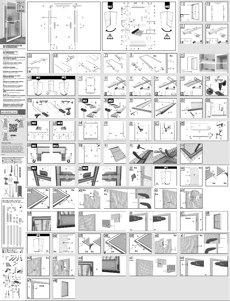 Page 1 de la notice Manuel utilisateur Livarno Lux IAN 383935