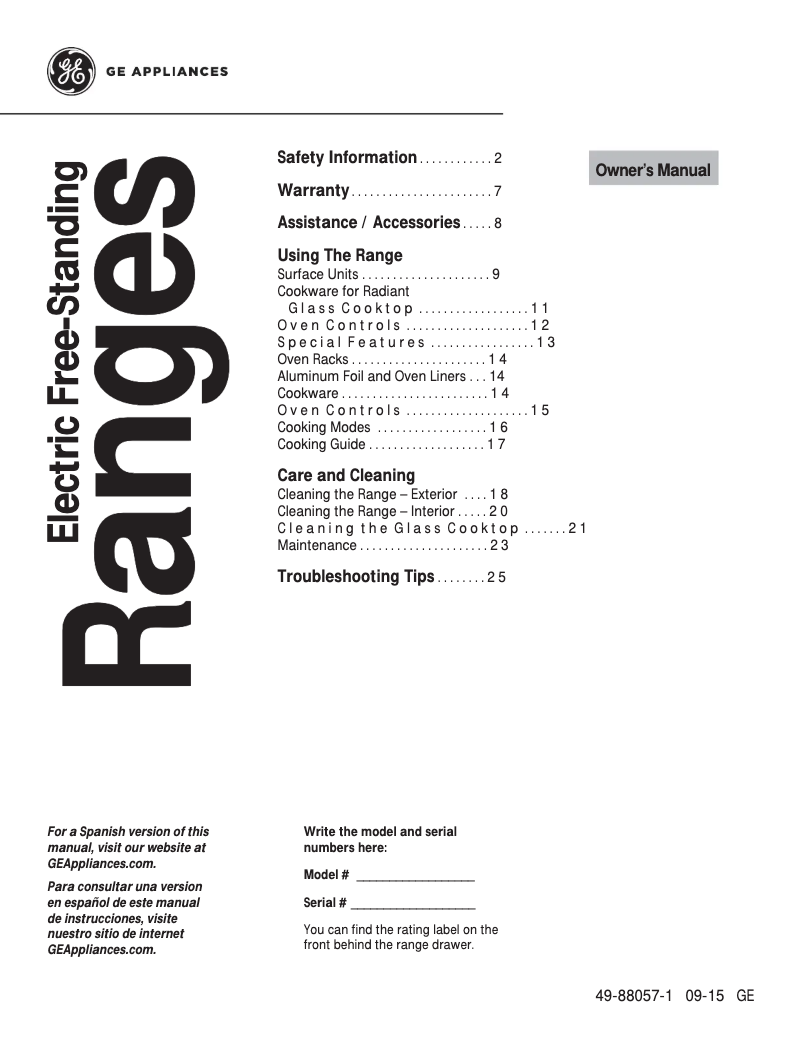 Page n°1 - Manuel d'utilisation et d'entretien Hotpoint RB720DHCC