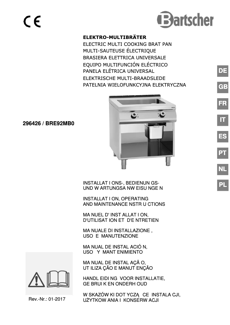 Image de la première page du manuel de l'appareil 296426
