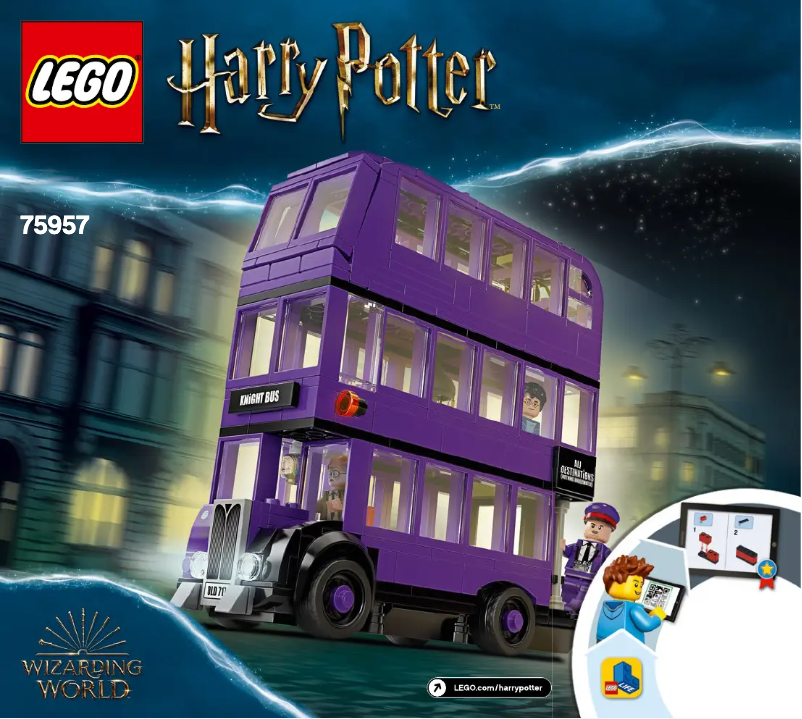 Page n°1 - Manuel utilisateur Lego Harry Potter 75957