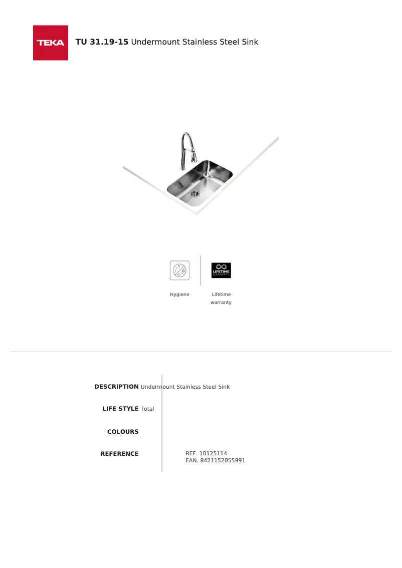 Image de la première page du manuel de l'appareil TU 31.19-10