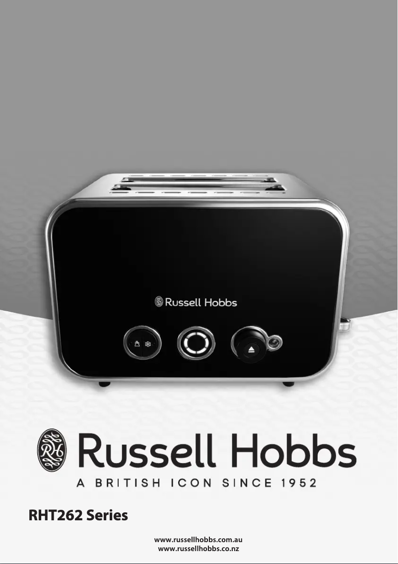 Page n°1 - Manuel utilisateur Russell Hobbs Distinctions RHT262