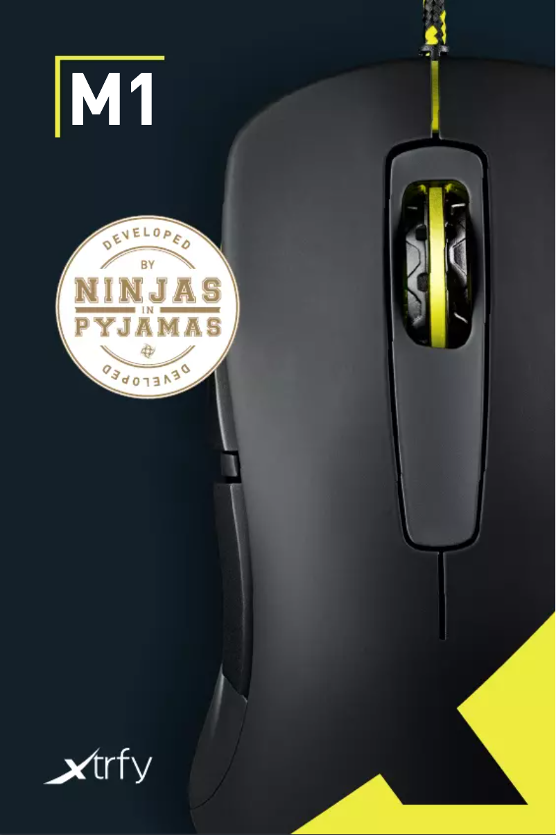 Page 1 de la notice Manuel utilisateur Xtrfy M1 Nip Edition