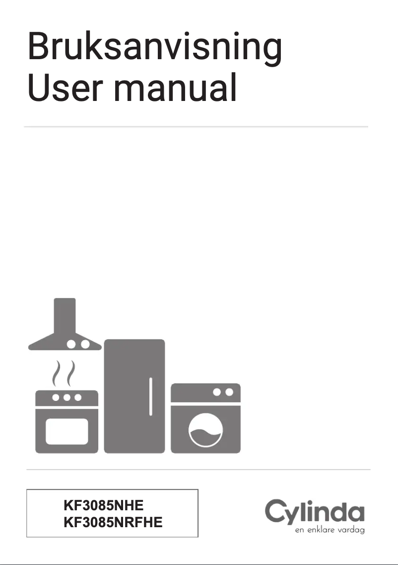 Image de la première page du manuel de l'appareil KF3085NRFHE