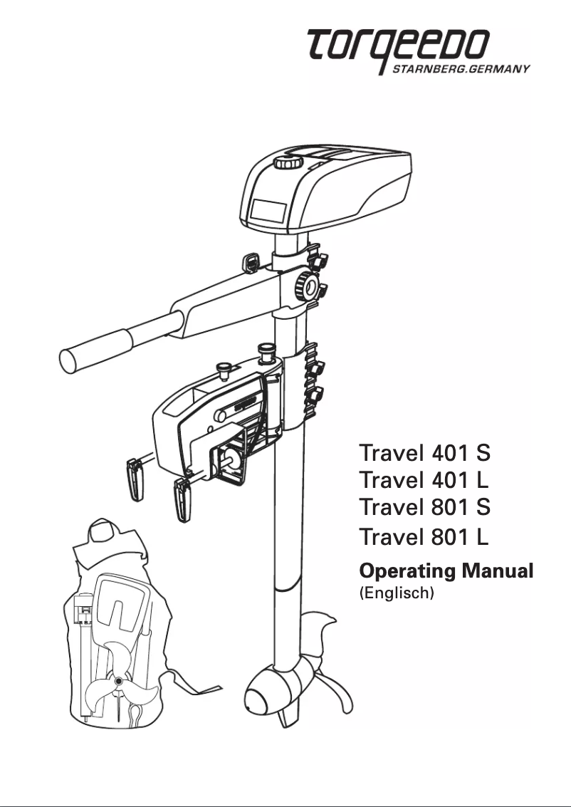 Página 1 del manual Manual de usuario Torqeedo Travel 401 S