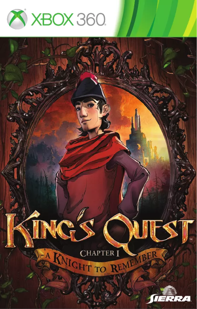Page 1 de la notice Manuel utilisateur Microsoft Kings Quest - A Knight to Remember (Xbox 360)