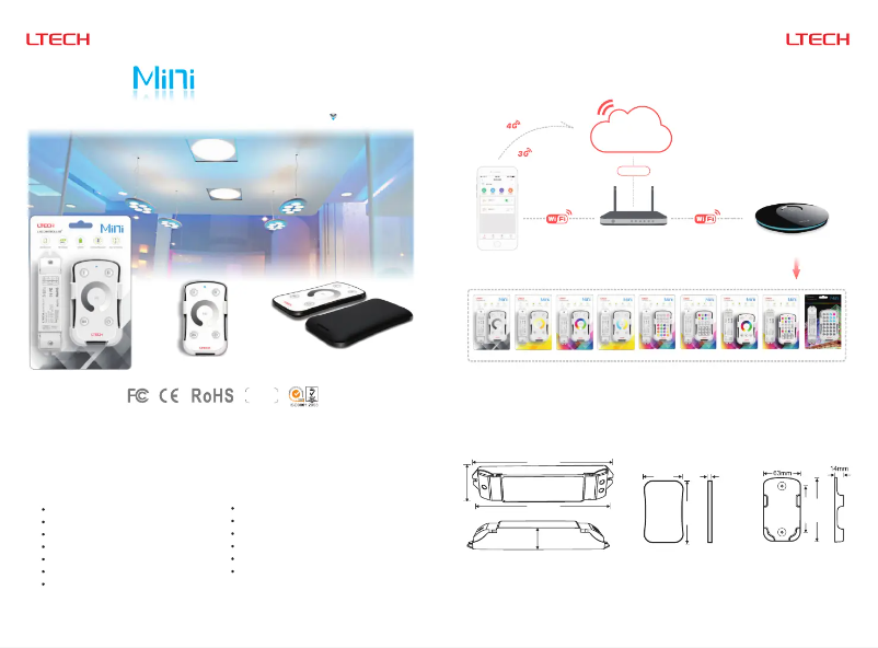 Page n°1 - Manuel utilisateur Ltech CHLSC15