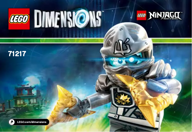 Page n°1 - Consignes visuelles Lego Zane Fun Pack 71217