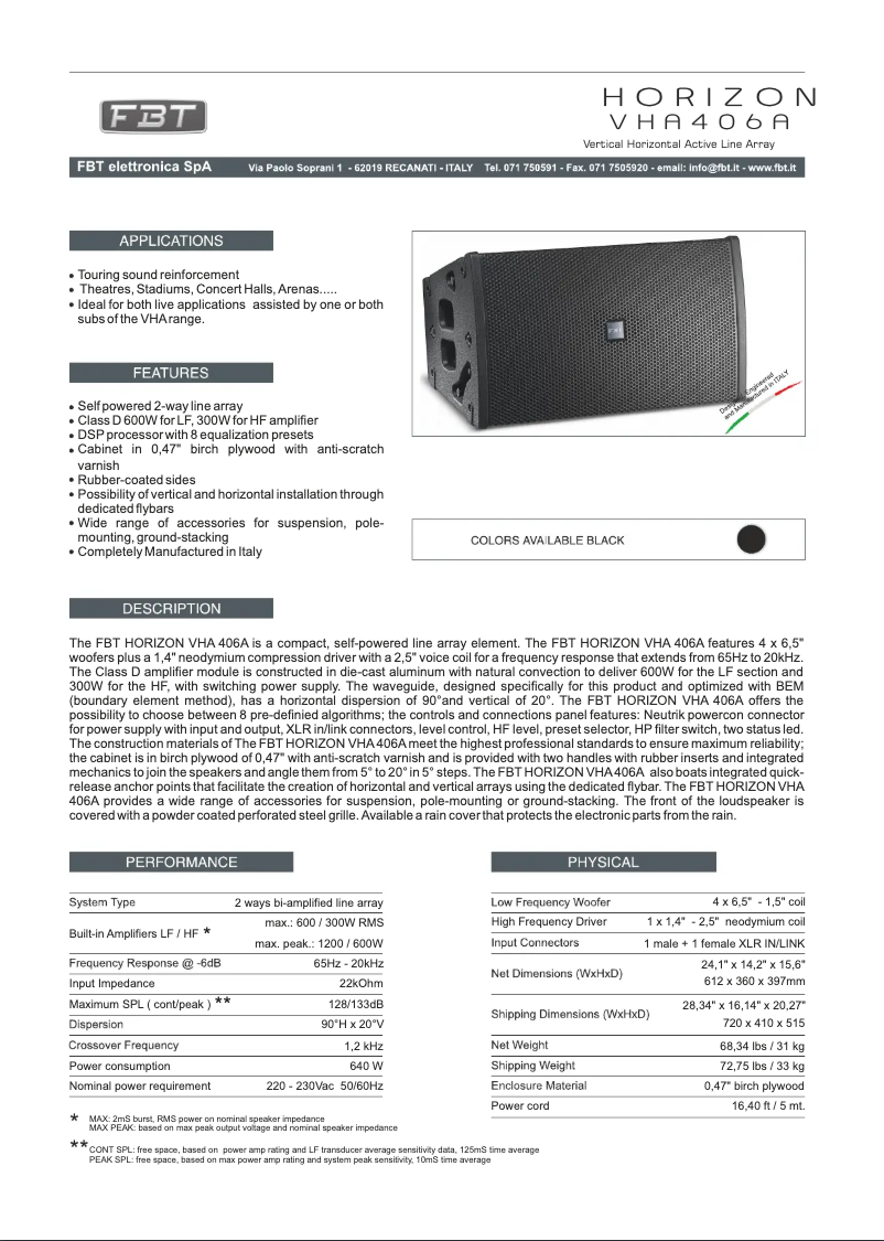 Image de la première page du manuel de l'appareil Horizon VHA 406 A