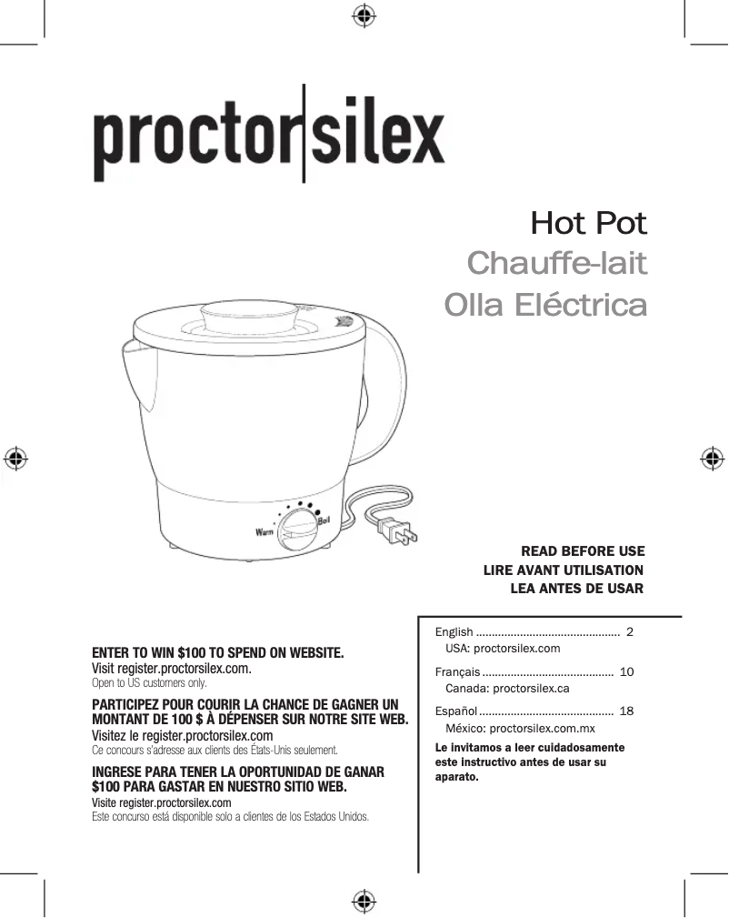 Image de la première page du manuel de l'appareil 48507