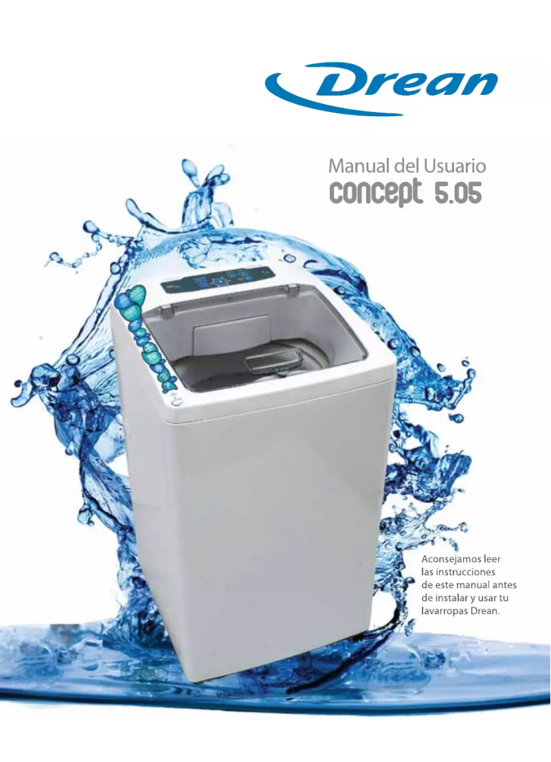 Image de la première page du manuel de l'appareil Concept 5.05