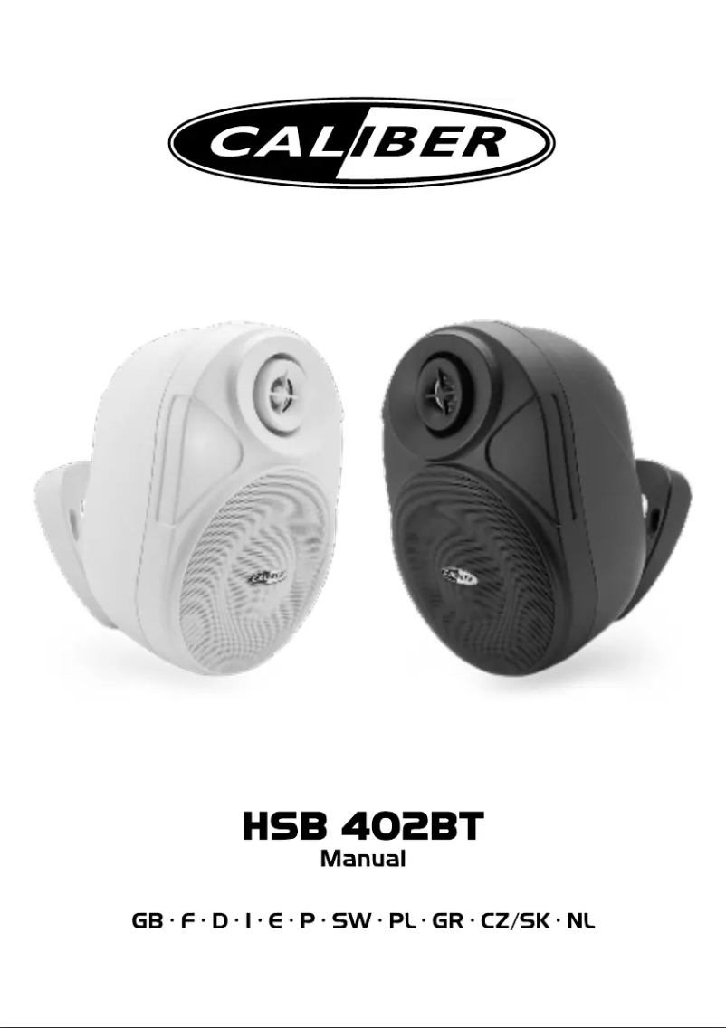 Image de la première page du manuel de l'appareil HSB402BT