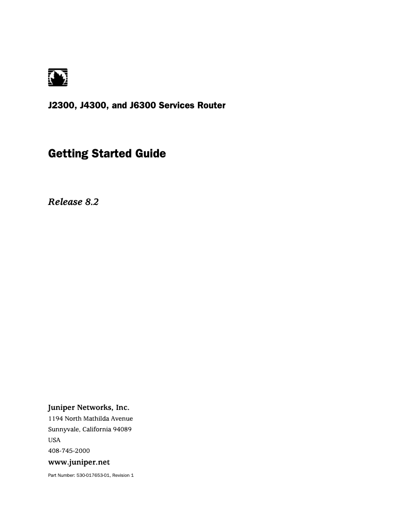 Image de la première page du manuel de l'appareil J4300