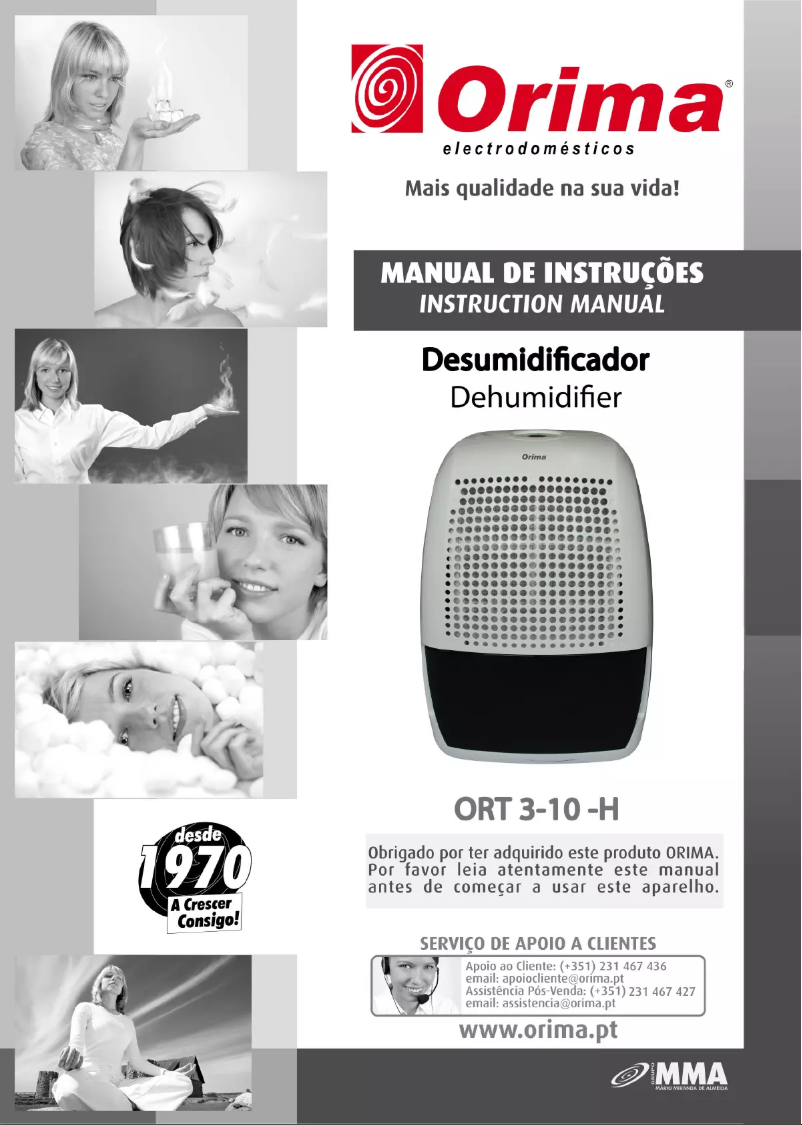 Image de la première page du manuel de l'appareil ORT-3-10-H