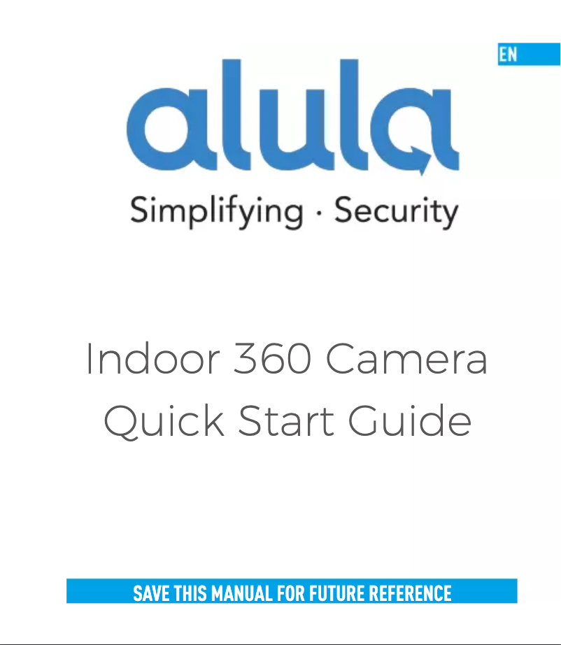 Page 1 de la notice Manuel utilisateur Alula RE702