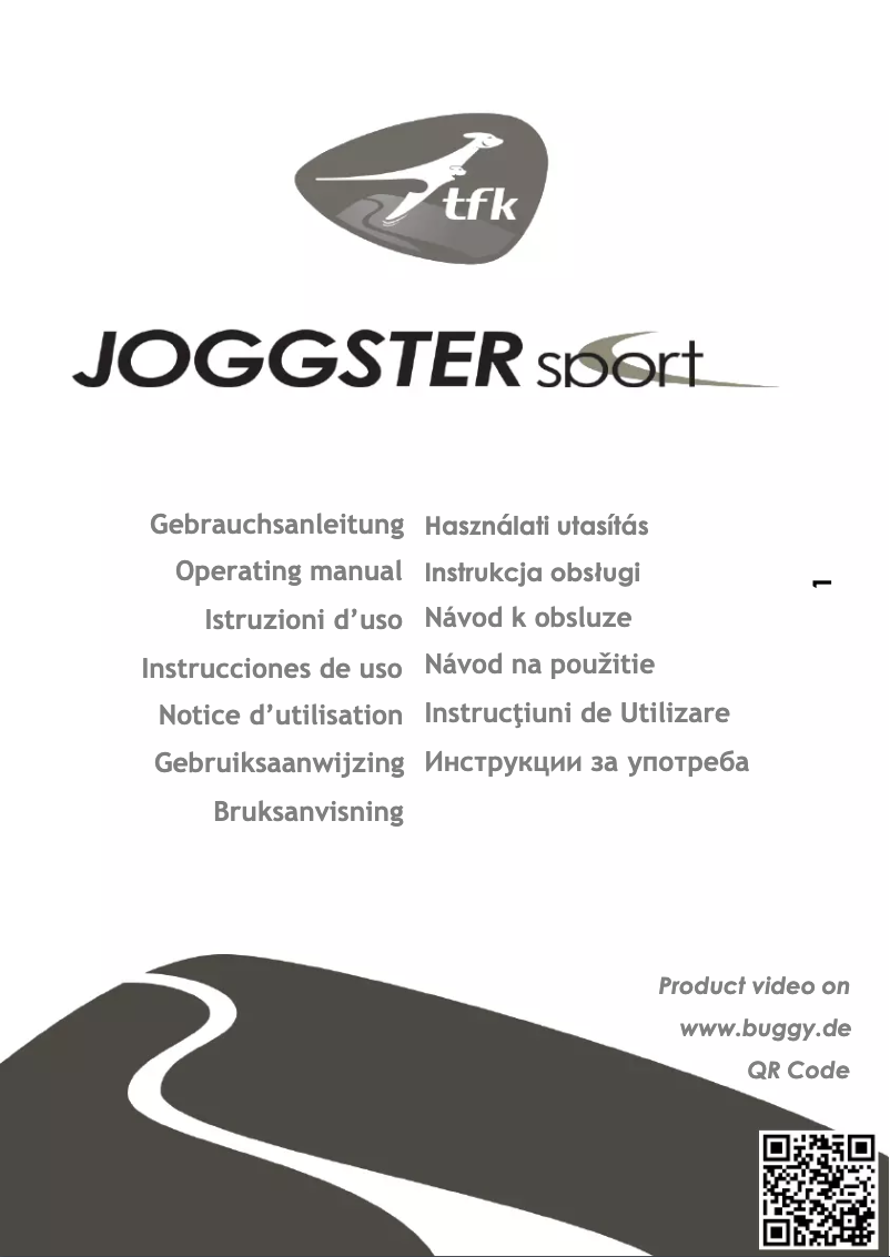 Image de la première page du manuel de l'appareil Joggster Sport