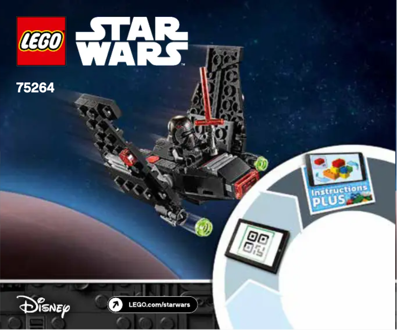 Page n°1 - Manuel utilisateur Lego Star Wars 75264