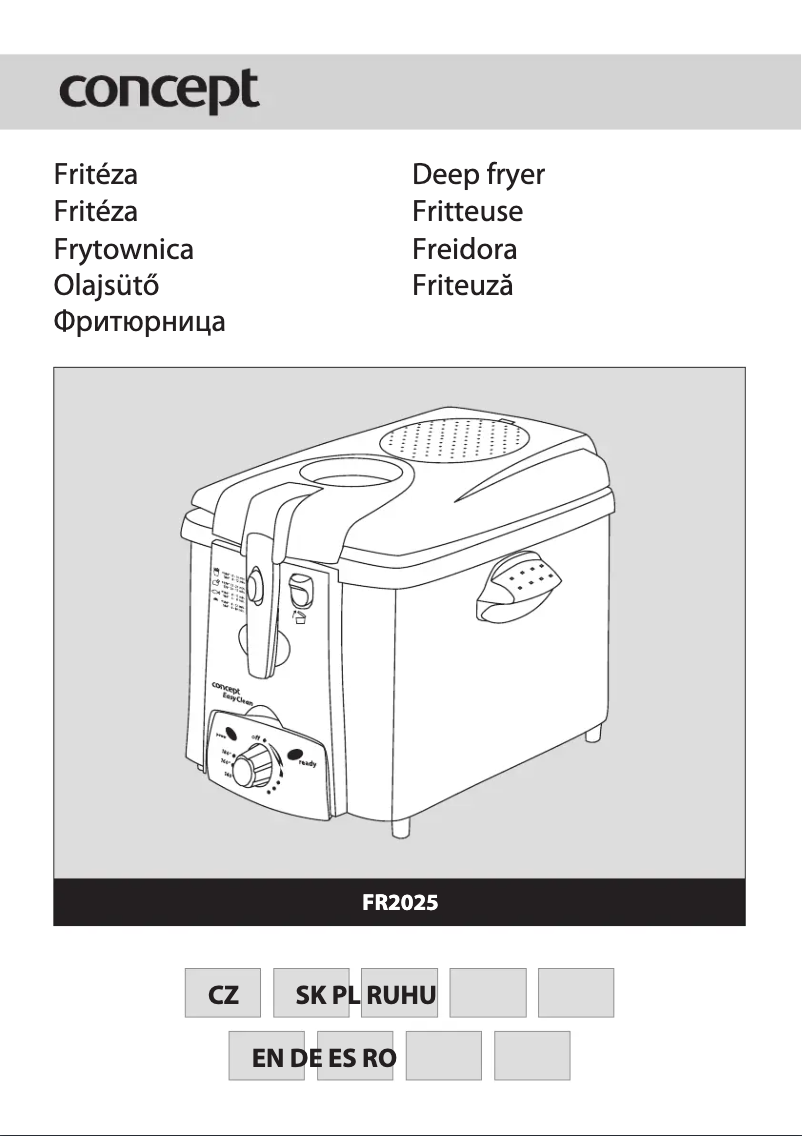 Image de la première page du manuel de l'appareil FR-2025