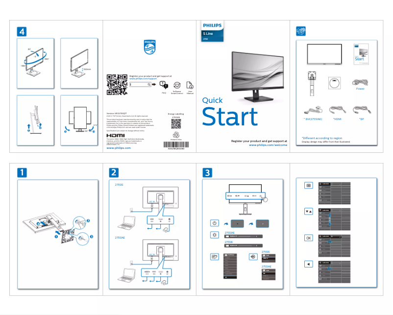 Image de la première page du manuel de l'appareil 275S1AE