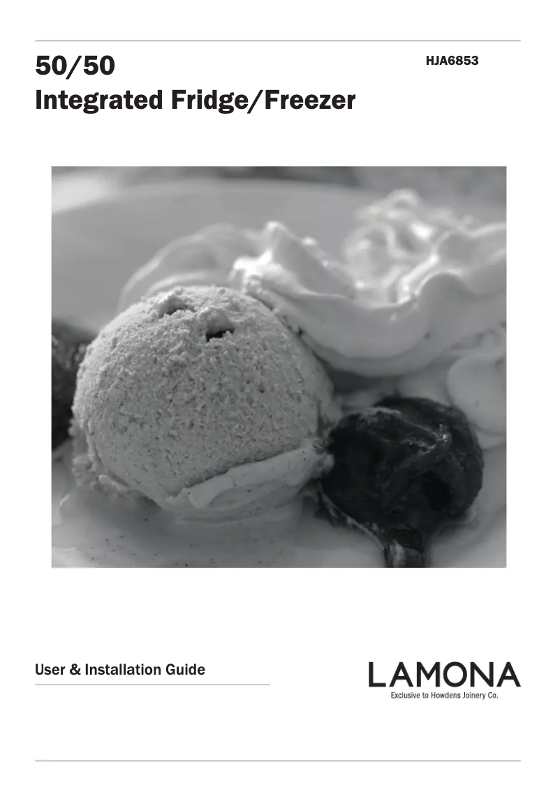 Page n°1 - Manuel utilisateur Lamona HJA6853