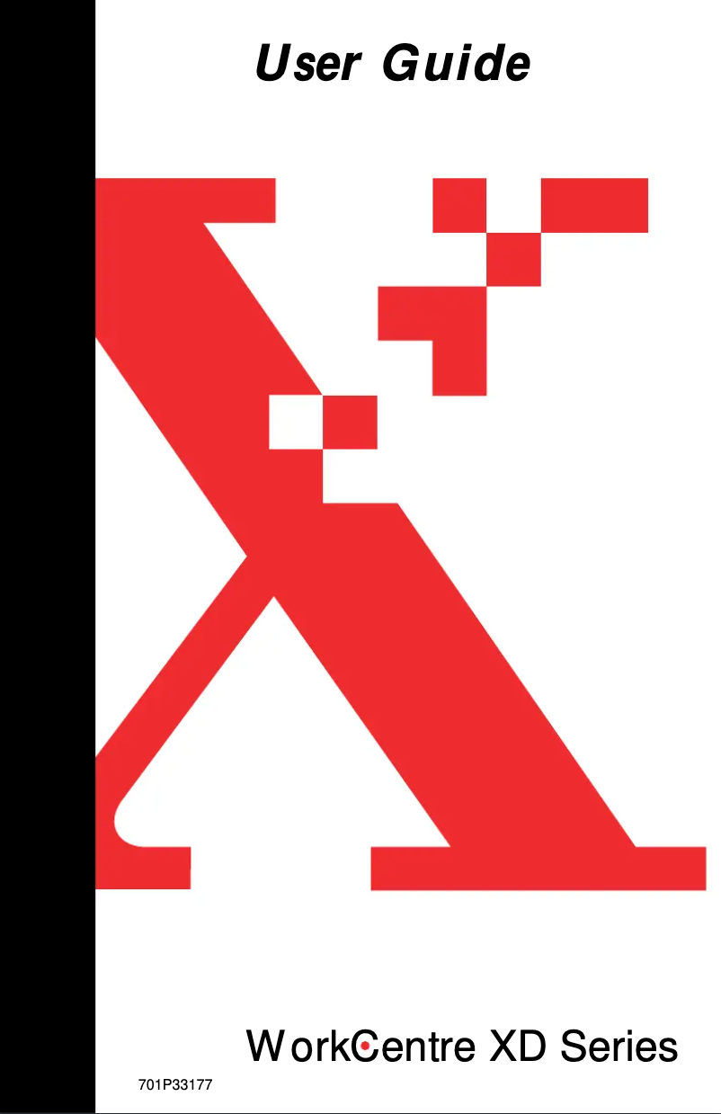 Page 1 de la notice Manuel utilisateur Xerox WorkCentre XD155