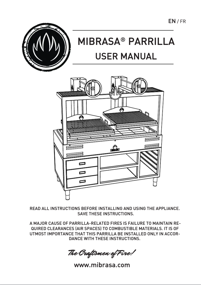 Page n°1 - Manuel utilisateur Mibrasa GMB 100