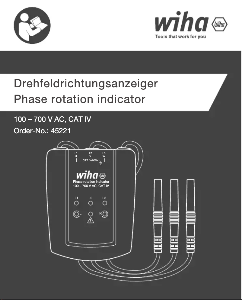 Image de la première page du manuel de l'appareil 45221